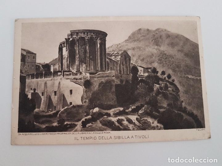 Postales: Postal Il templio della Sibilla A Tivoli - Foto 1
