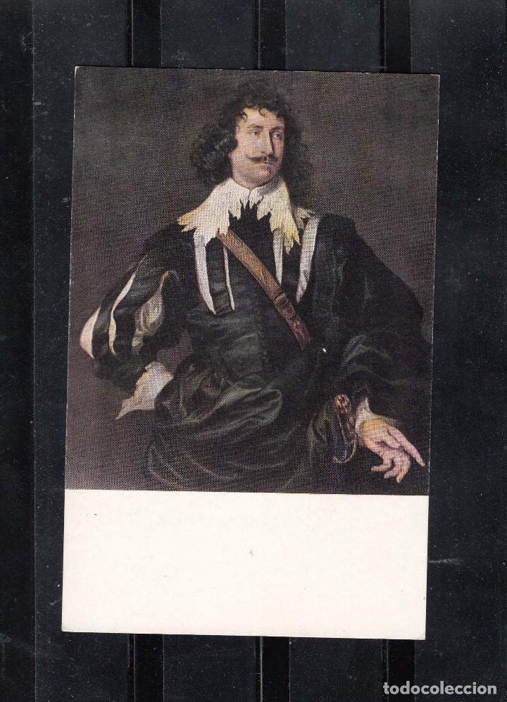 Postales: A. VAN DYCK. EL GRABADOR PAUL DU PONT. MUSEO DEL PRADO