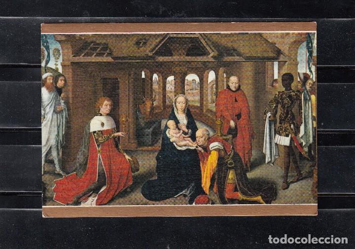 Postales: MEMLING. ADORACION DE LOS MAGOS. MUSEO DEL PRADO