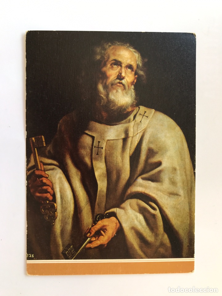 Postales: MUSEO DEL PRADO 1646/POSTAL No.121 RUBENS &rdquo;San Pedro&rdquo;