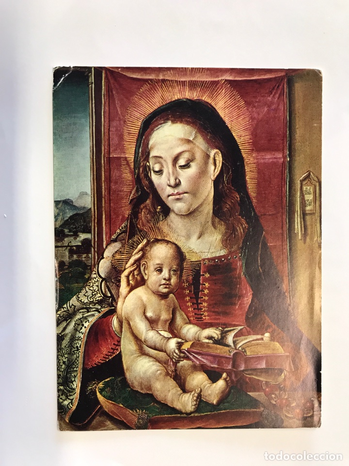 Postales: MUSEO PRADO/POSTAL No.2709 &rdquo;LA VIRGEN CON EL NI&Ntilde;O&rdquo;