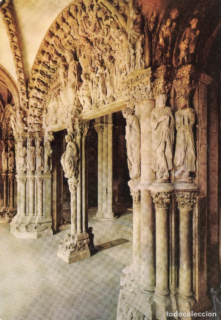 Postcards: SANTIAGO DE COMPOSTELA PORTICO DE LA GLORIA  DESDE EL LADO DERECHO
