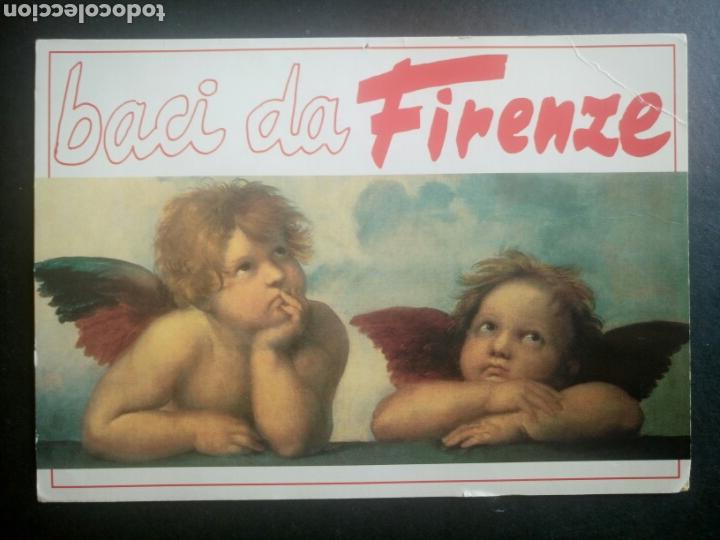 Postales: Postal Angeles baci da firenze L'uomo italia