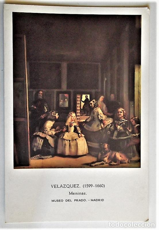 Postales: Vel&aacute;zquez. Meninas. Museo del Prado. Nueva