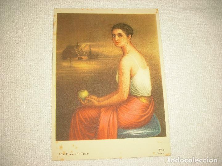 Postales: JULIO ROMERO DE TORRES . LOLA - Foto 1