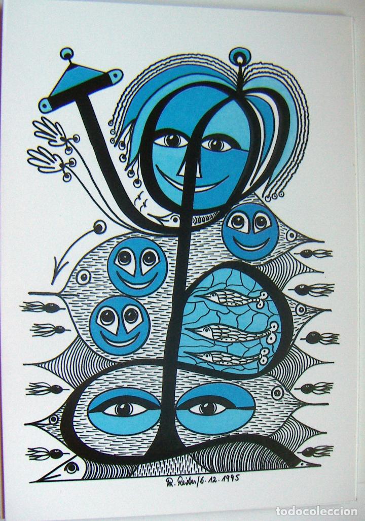 Postales: POSTAL DEL PINTOR WOLFANG REITER GRAN TAMA&Ntilde;O 21X15 cm