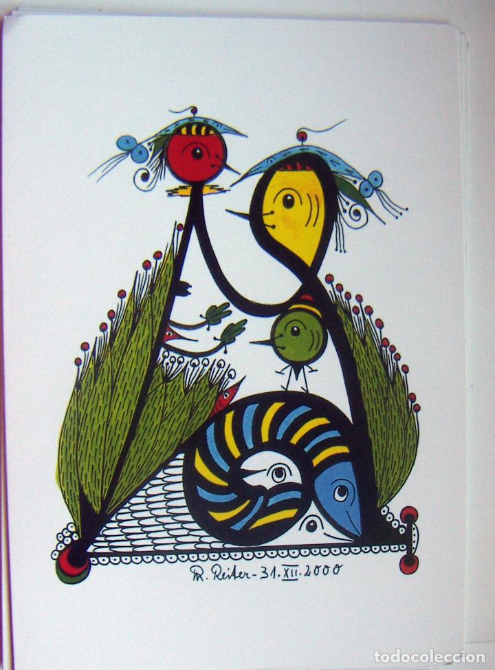 Postales: POSTAL DEL PINTOR WOLFANG REITER GRAN TAMA&Ntilde;O 21X15 cm