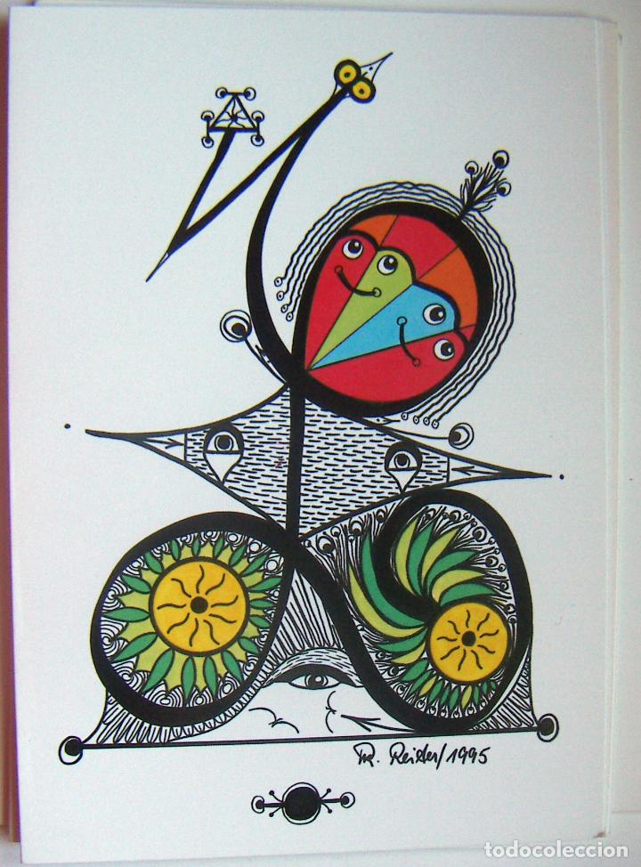Postales: POSTAL DEL PINTOR WOLFANG REITER GRAN TAMA&Ntilde;O 21X15 cm