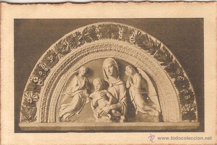Postales: Luca della Robbia, La Madonna di San Pierino - Ed.d'Arte Bestetti e Tumminelli - s/c
