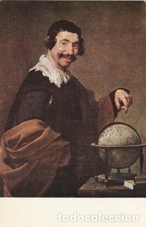 Postales: VELAZQUEZ - EL GEOGRAFO - ROUEN MUSEO - PINTURA -N&ordm; 058 - EDIC ARTISTICAS OFFO -NUEVA