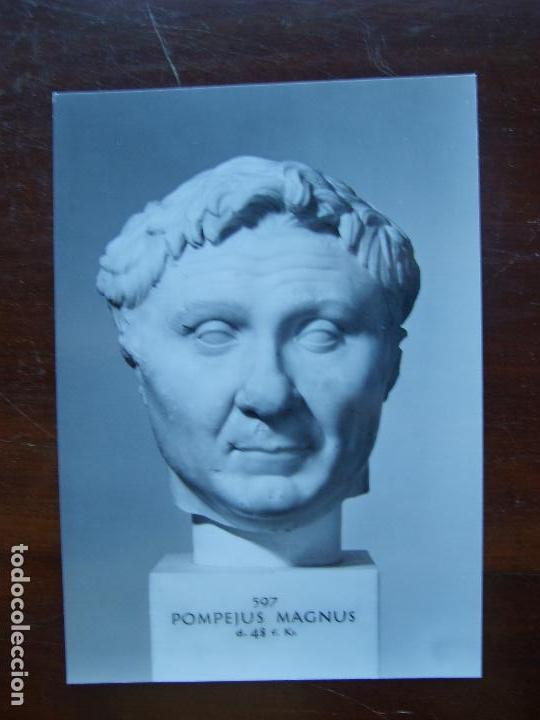 Postales: Pompeyo Magno carlsberg Glyptotek postal