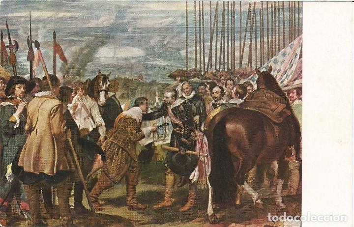 Postales: POSTAL OBRA DE VELAZQUEZ (1599-1660) LA RENDICI&Oacute;N DE BREDA - EDIC. ARTIS OFFO - S/C