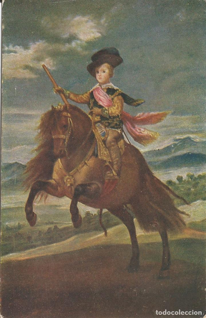 Postales: POSTAL OBRA VELAZQUEZ (1599-1660) PRINCIPE BALTASAR CARLOS - MUSEO DEL PRADO 1180 - S/C