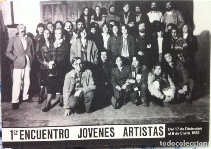 Postales: 1&ordm; Encuentro J&oacute;venes Artistas. Galer&iacute;a Joan de Serrallonga. 1982