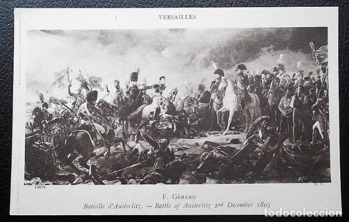 Postales: Versalles. Batalla de Austerlitz de F. G&eacute;rard - Foto 1