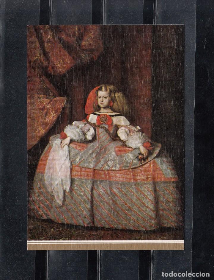 Postales: N&ordm; 86. LA INFANTA DO&Ntilde;A MARGARITA DE AUSTRIA. OBRA DE VELAZQUEZ