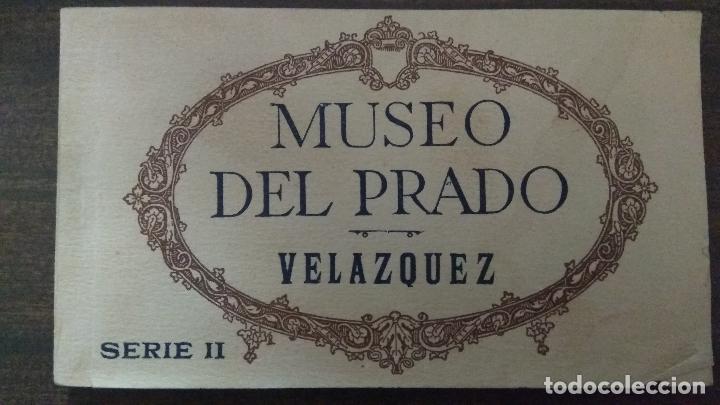 Postales: ANTIGUO LIBRO POSTAL MUSEO DEL PRADO VELAZQUEZ SIN CIRCULAR