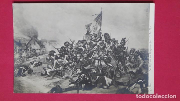 Postales: POSTAL. LA DEFENSA DE DRAPEAU. A. LE DRU - Foto 1