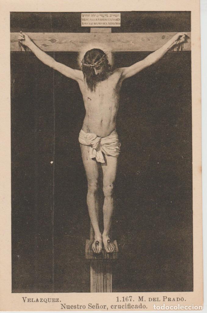 Postales: (1167) VELAZQUEZ. NUESTRO SE&Ntilde;OR CRUCIFICADO