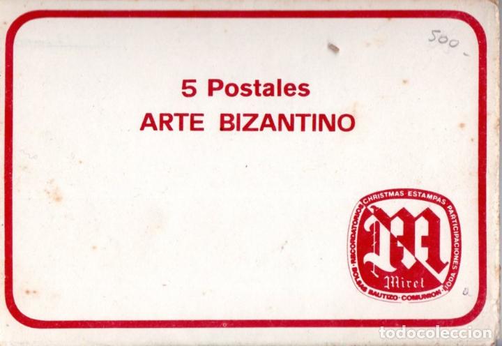 Postais: LOTE DE 5 POSTALES. ARTE BIZANTINO. MEDIDAS : 11 X 16 CM APROX.
