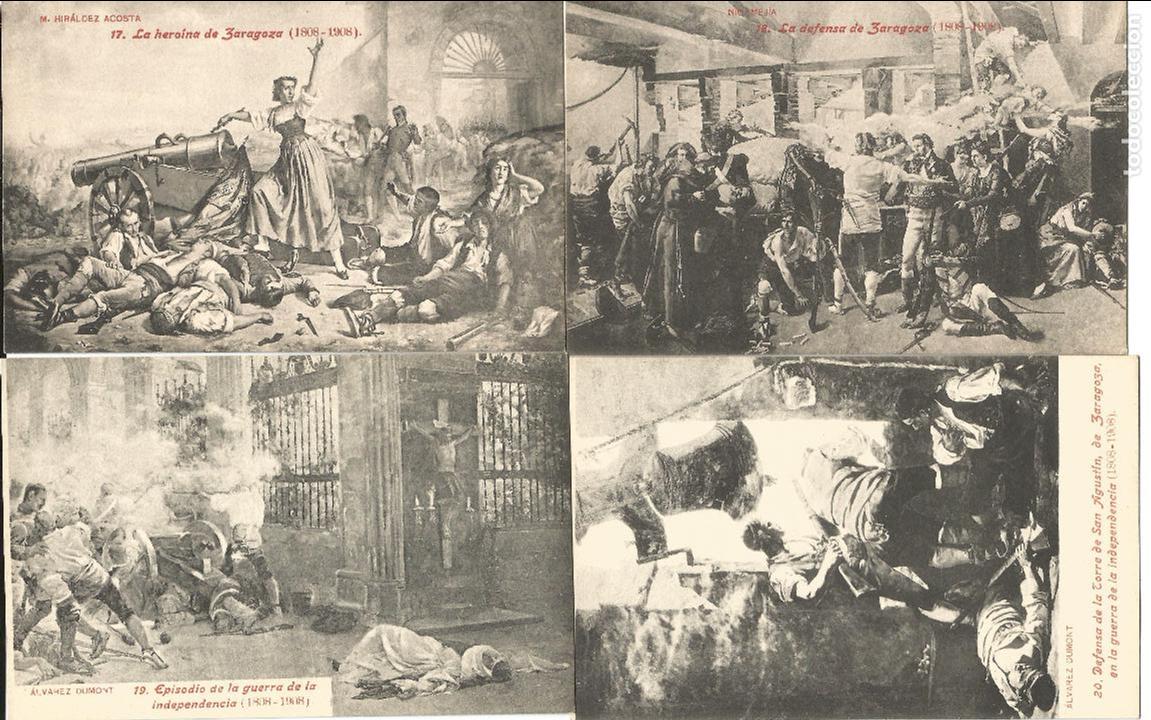 Postales: POSTALES GUERRA DE LA INDEPENDENCIA - Foto 4