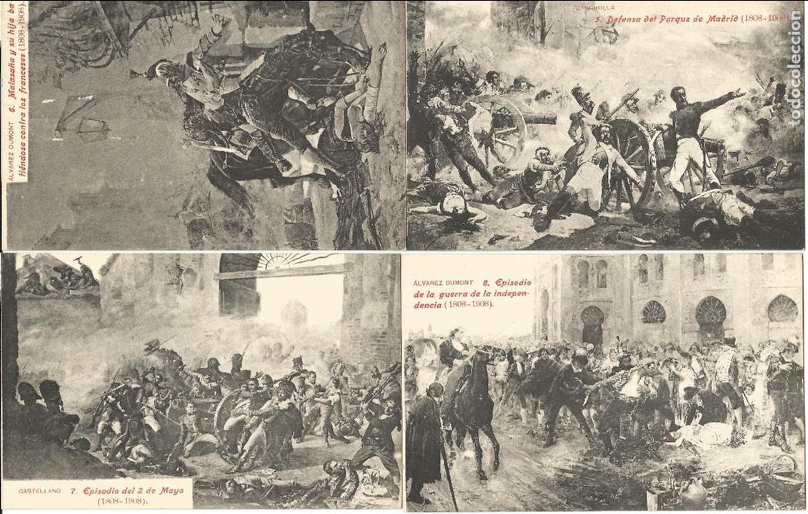 Postales: POSTALES GUERRA DE LA INDEPENDENCIA - Foto 7