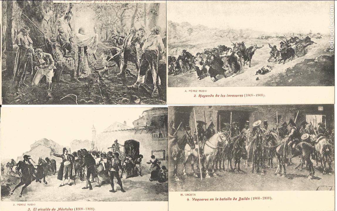 Postales: POSTALES GUERRA DE LA INDEPENDENCIA - Foto 8