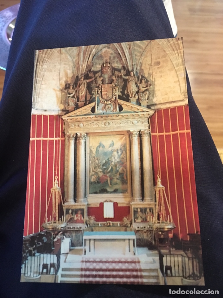 Postales: Postal monasterio de san Jer&oacute;nimo de yuste retablo - Foto 1