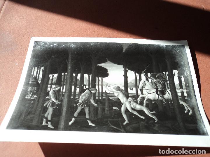 Postales: BOTICELLI: LA HISTORIA DE NASTAGIO MUSEO DEL PRADO - Foto 1