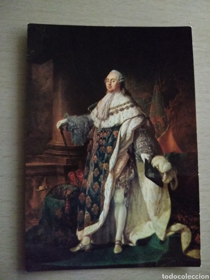 Postales: Postal obra museo de Versalles. Luis XVI - Foto 1
