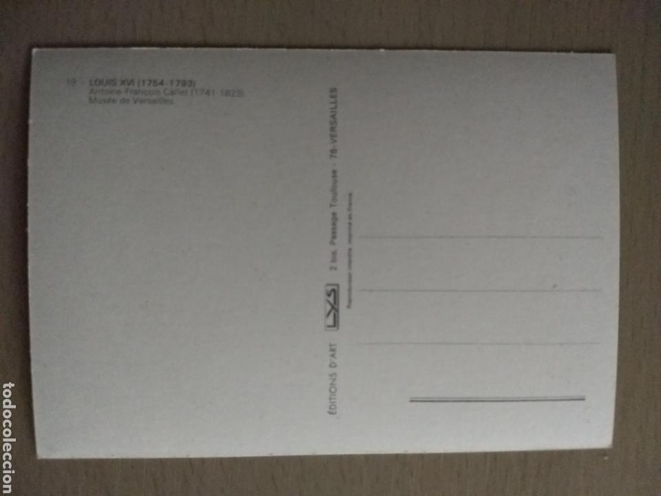 Postales: Postal obra museo de Versalles. Luis XVI - Foto 2