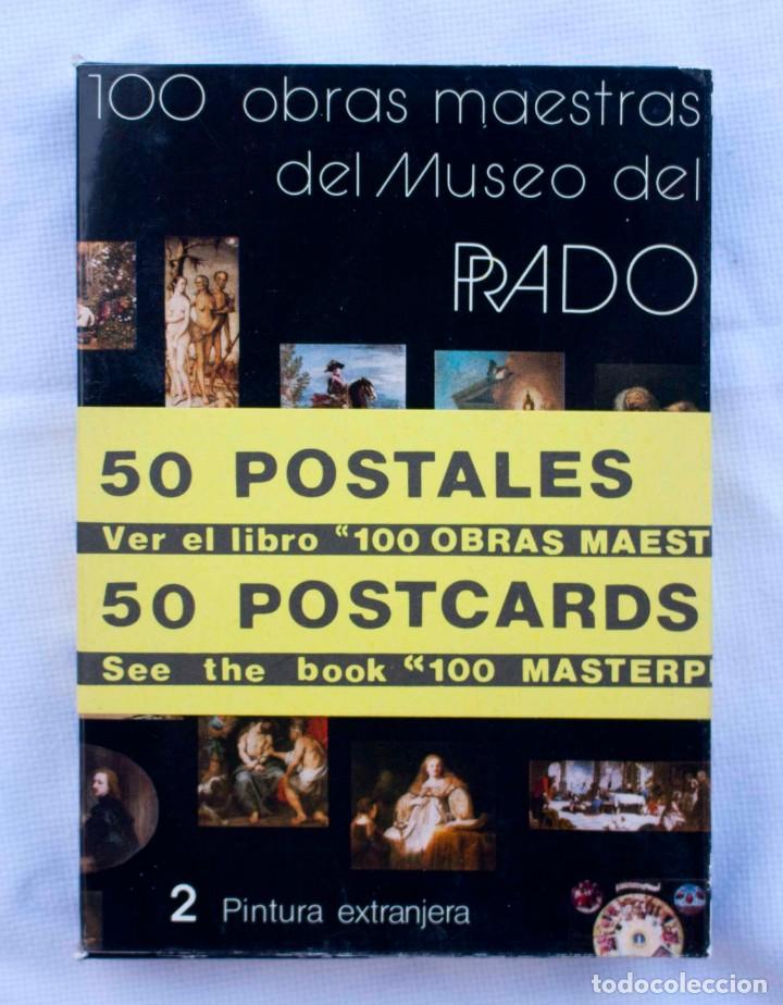 Postales: 50 postales 100 obras maestras extranjeras del Museo del Prado