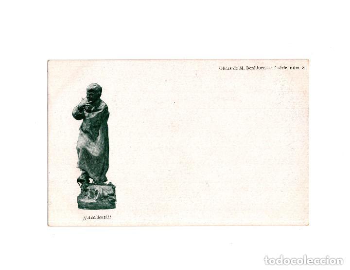 Postales: OBRAS DE MARIANO M. BENLLIURE. ACCIDENTI. - Foto 1