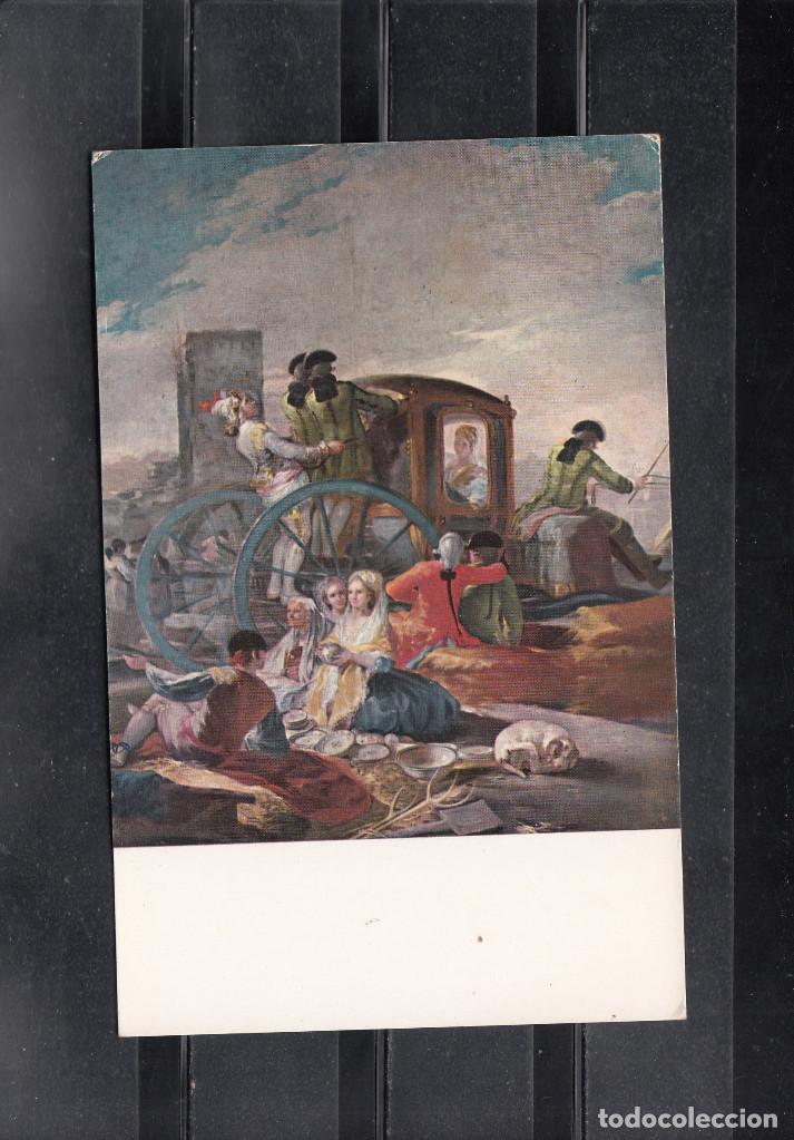 Cartoline: GOYA. EL CACHARRERO. CART&Oacute;N PARA TAPIZ