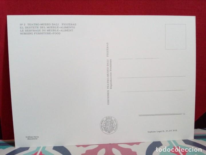 Postales: POSTAL SALVADOR DAL&Iacute; (SIN CIRCULAR) REF: 0047 - Foto 2