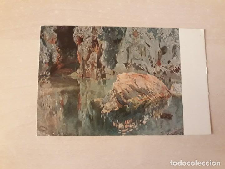 Postais: Postal arte Joaqu&iacute;n mir el roch de l estany