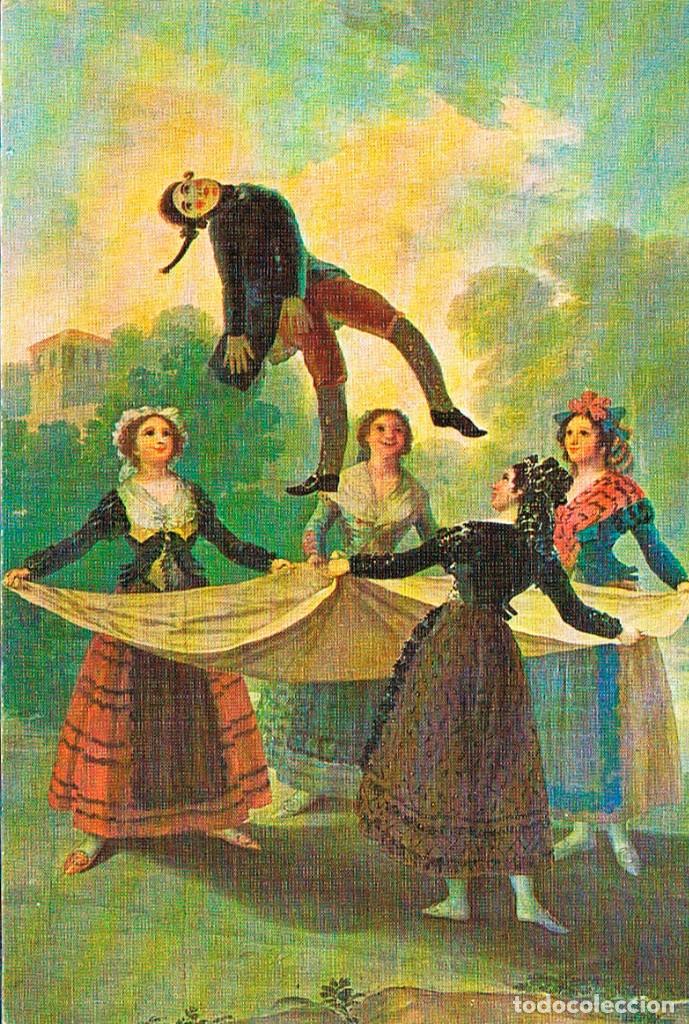 Postales: Goya, El pelele, sin circular - Foto 1
