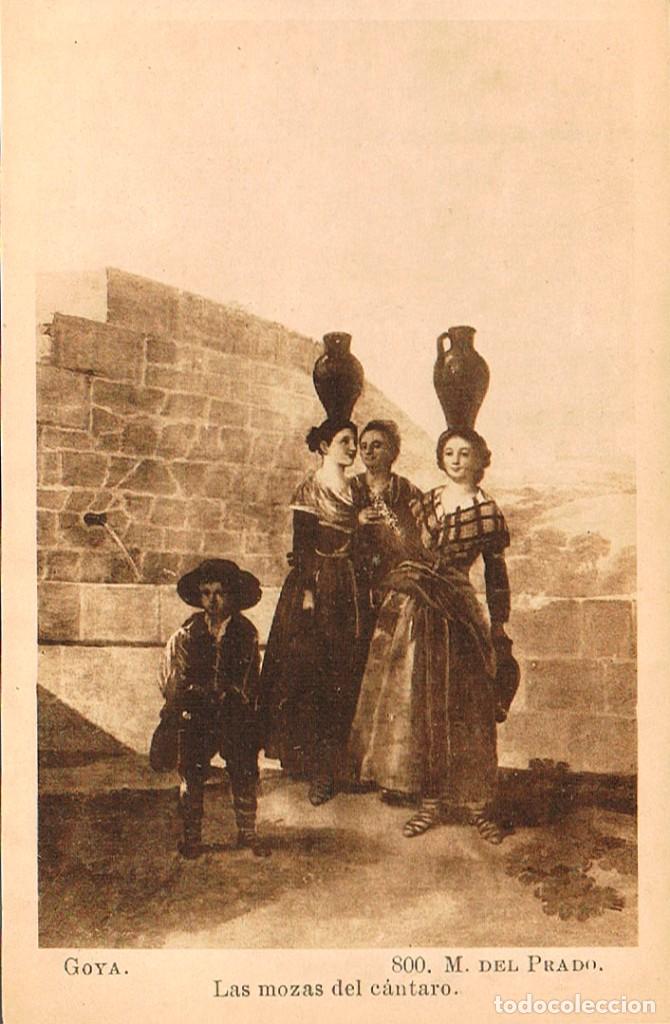 Postales: Goya, las mozas del cantaro, sin usar - Foto 1