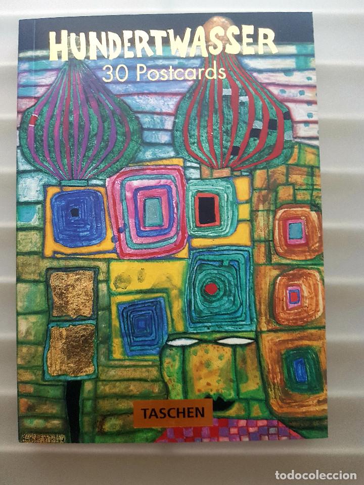 Postales: HUNDERTWASSER LIBRO TASCHEN 30 POSTALES