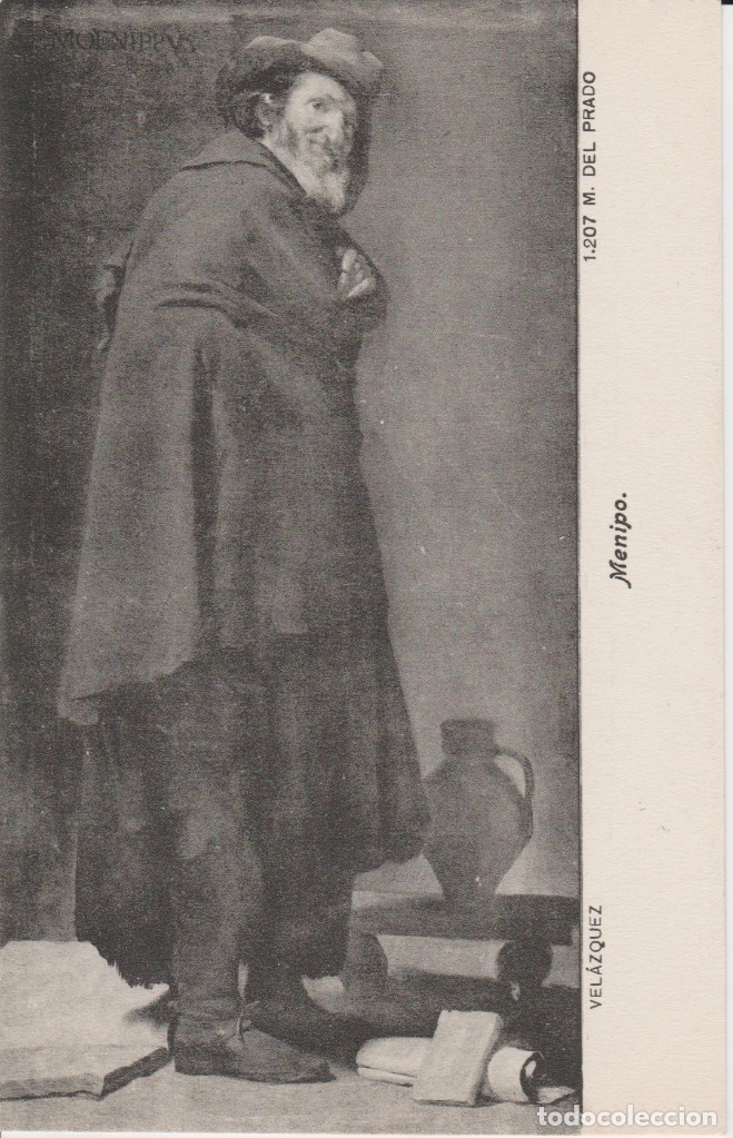 Postales: (1207) POSTAL ARTE ... VELAZQUEZ. MENIPO - Foto 1