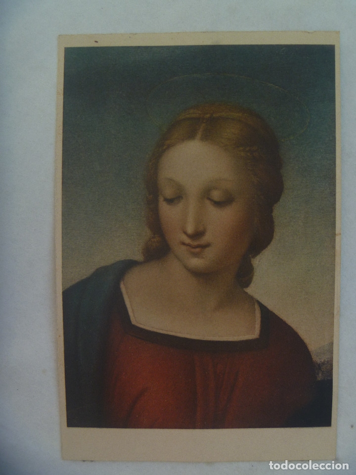 Postales: POSTAL DE LA MADONNA DEL CARDELLINO DE RAFAEL . ITALIA , A&Ntilde;OS 50