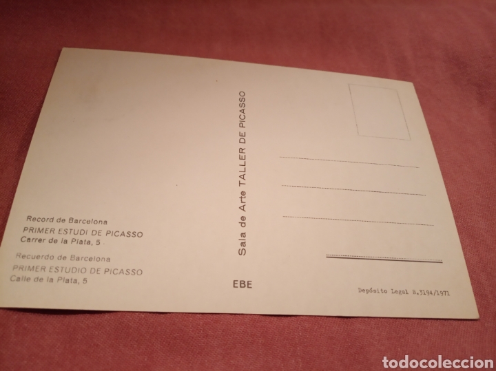 Postales: Primer estudio de Picasso - Foto 2