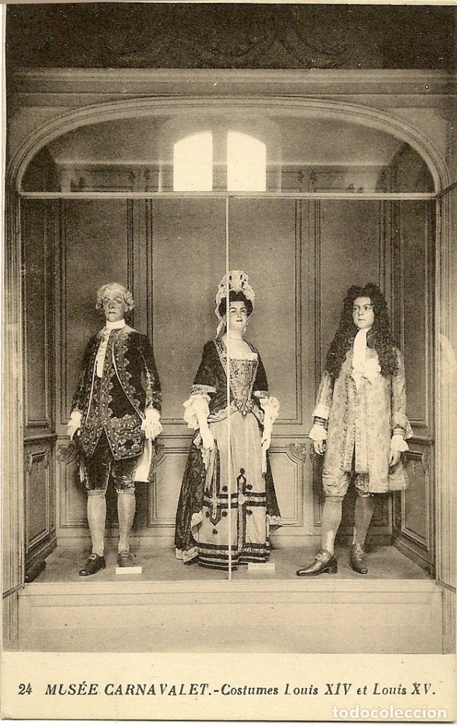 Postales: 6 ANTIGUAS POSTALES DEL MUSEE CARNAVALET. PAR&Iacute;S. SIN CIRCULAR. - Foto 2