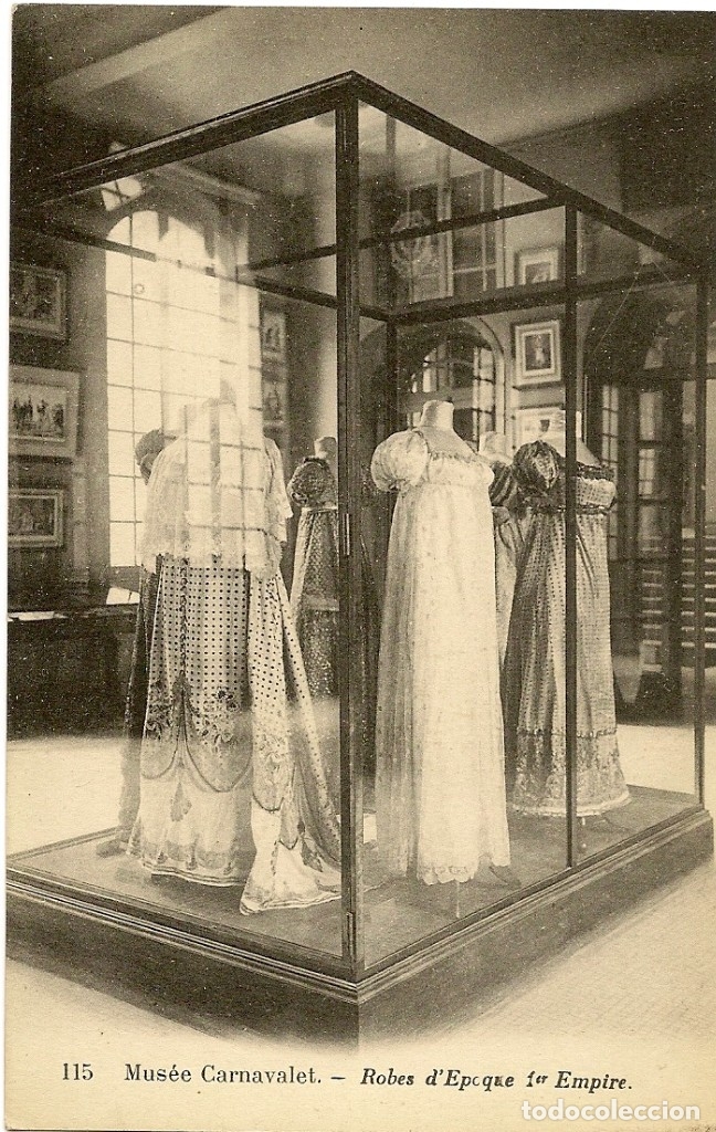 Postales: 6 ANTIGUAS POSTALES DEL MUSEE CARNAVALET. PAR&Iacute;S. SIN CIRCULAR. - Foto 3