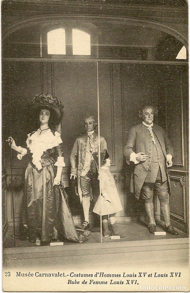 Postales: 6 ANTIGUAS POSTALES DEL MUSEE CARNAVALET. PAR&Iacute;S. SIN CIRCULAR. - Foto 4