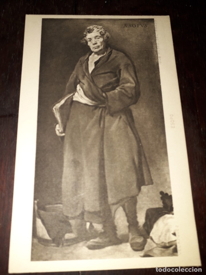 Postales: N&ordm; 11941 POSTAL CUADRO ESOPO MUSEO DEL PRADO