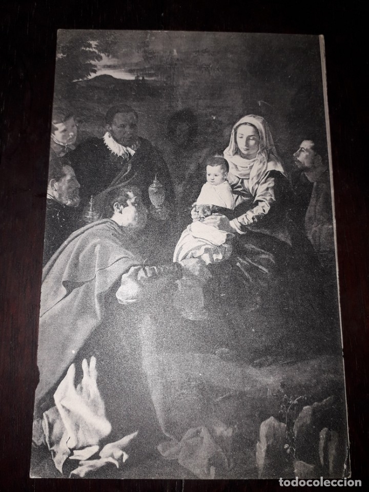 Postales: N&ordm; 11944 POSTAL CUADRO VELAZQUEZ MUSEO DEL PRADO LA ADORACION DE LOS REYES