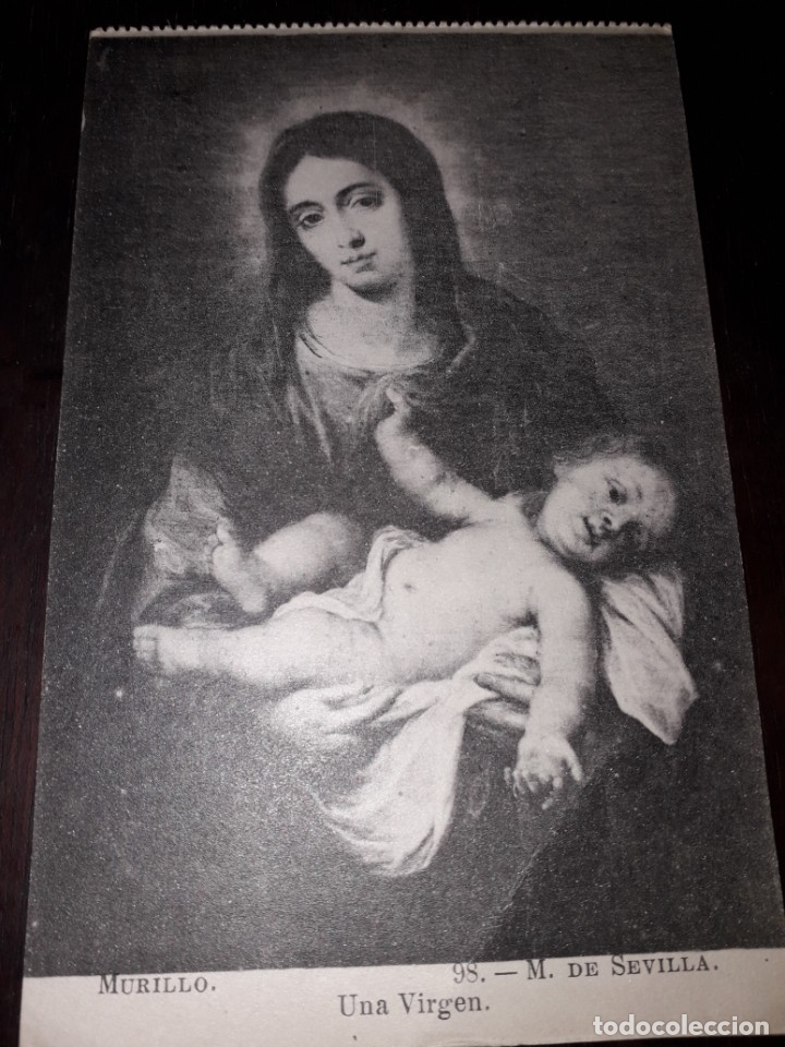 Postkarten: N&ordm; 11958 POSTAL CUADRO UNA VIRGEN MURILLO MUSEO DE SEVILLA