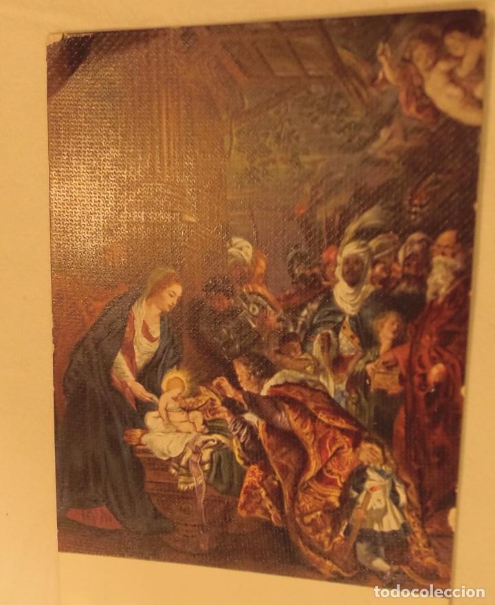 Postales: ADORACION DE LOS REYES MAGOS-RUBENS-MUSEO DEL PRADO-ED-M. VILLAGROY-SEIE A 51-1960 ESCRITA