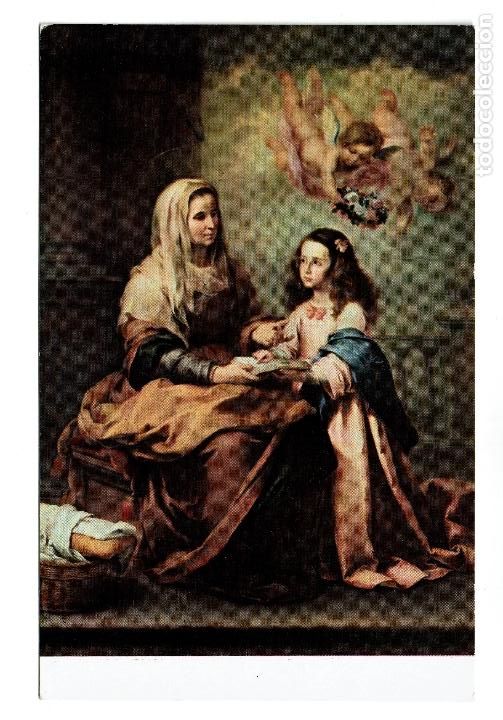 Postales: SANTA ANA Y LA VIRGEN NI&Ntilde;A DE MURILLO (1618-1682) , MUSEO DEL PRADO 968 - EDICIONES OFFO - S/C